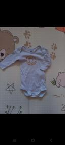 Body petit bateau 3 mois manches longues