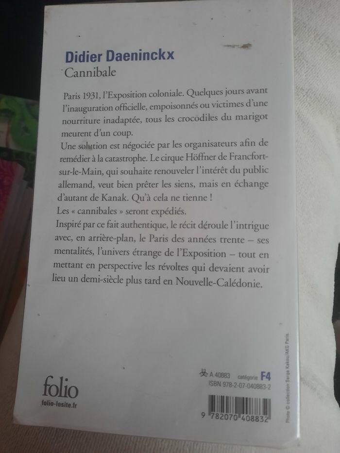 Livre  cannibale - photo numéro 2