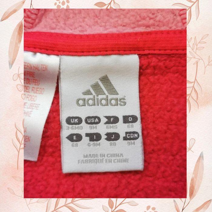 Ensemble jogging rose - Adidas - 6/9 mois - photo numéro 3