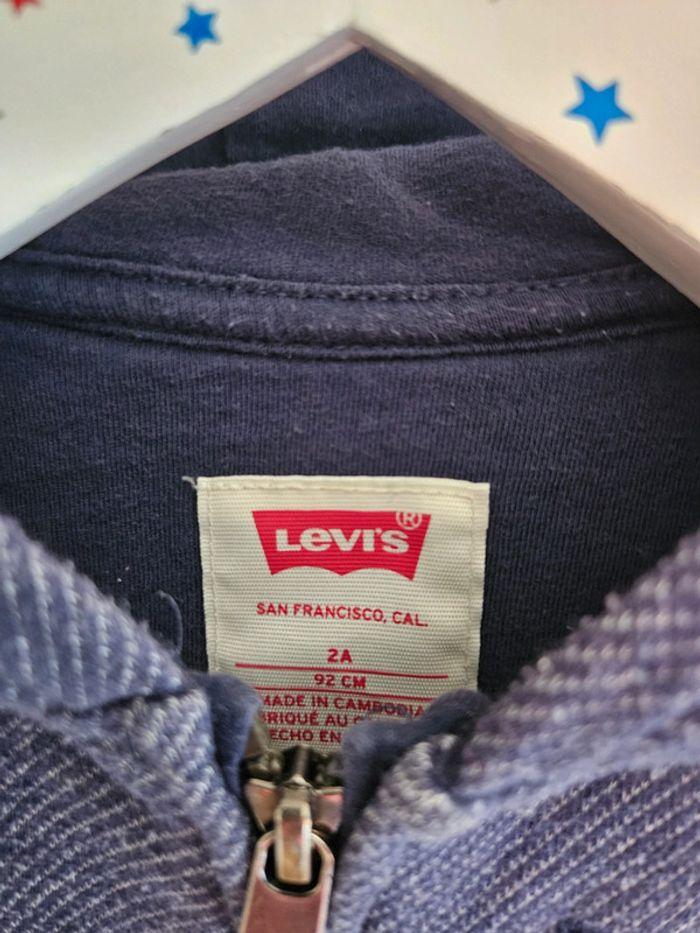 Gilet capuche zippé Levi's 2 ans - photo numéro 3