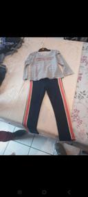 T-shirt manches longues et pantalon 4 ans