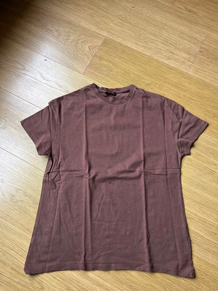 Teeshirt marron taille XS - photo numéro 1