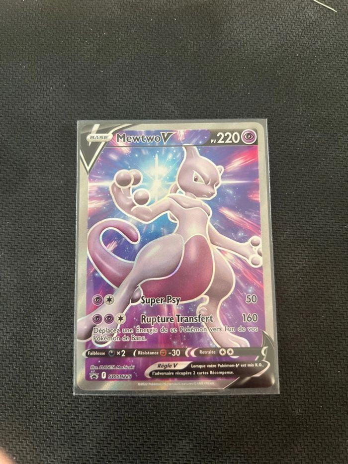 Carte Pokémon Mewtwo V SWSH229 - photo numéro 1