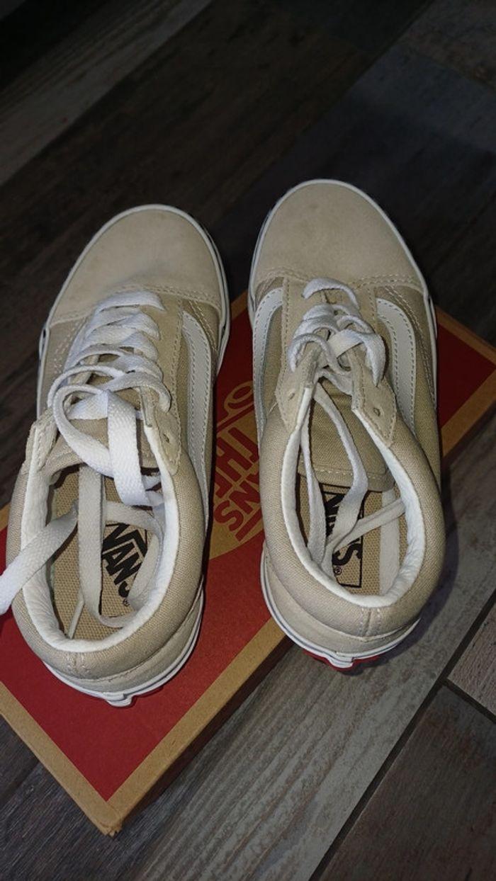 Vans beige old skool p33 neuves - photo numéro 3