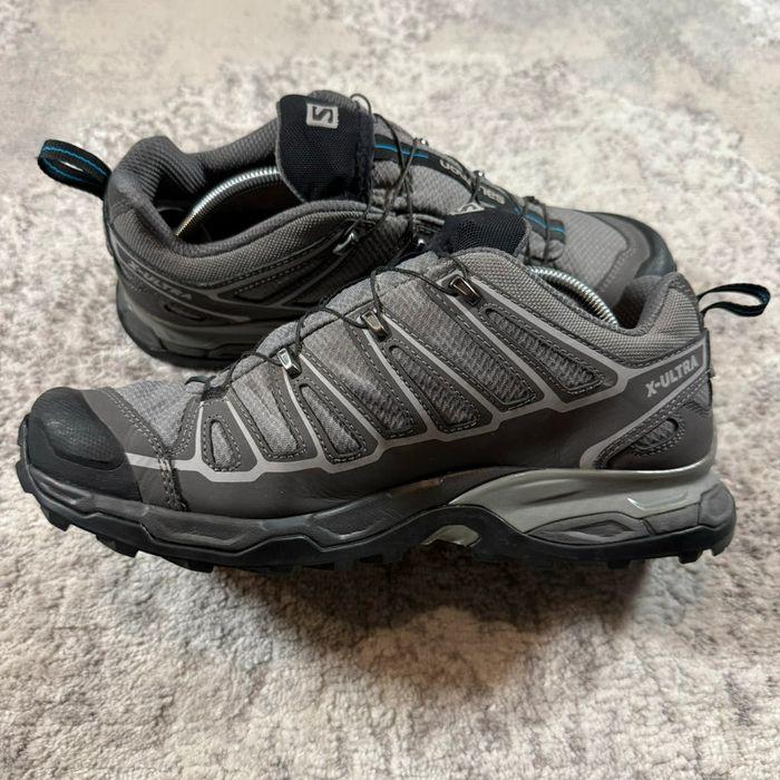 Salomon X Ultra Gore-Tex Grey & Blue & Black - photo numéro 7