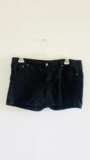 Short en jean noir Stradivarius