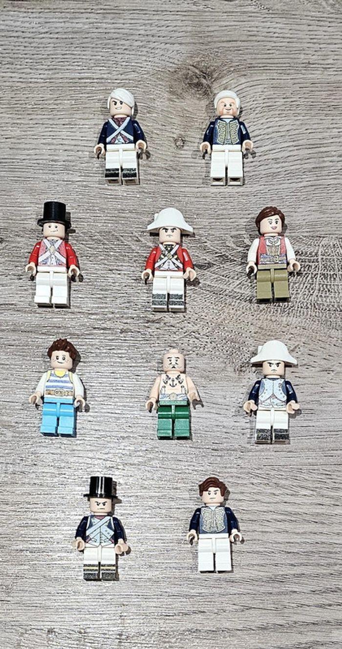 Lot de 10 minifigurines pirates (compatible Lego) - photo numéro 2