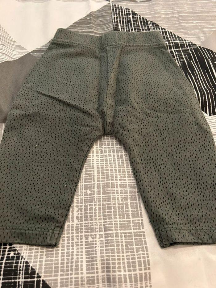 Pantalon de pyjama vert kaki, Kiabi, taille 6m - photo numéro 5