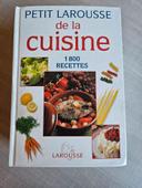 Livre Petit Larousse de la cuisine