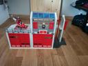 Caserne de pompier playmobil