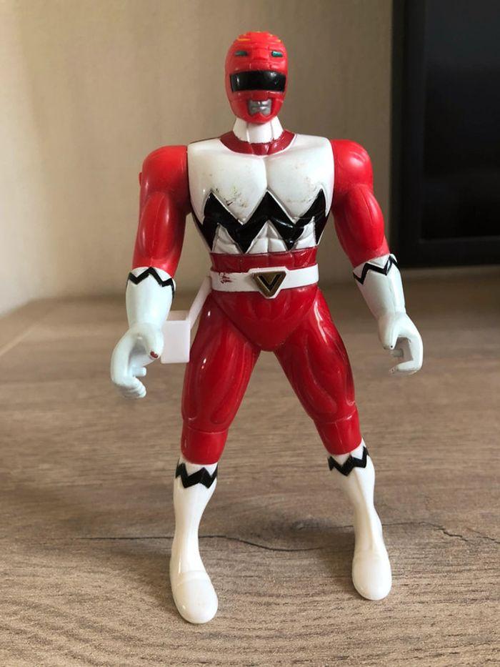 Figurine power rangers lost galaxy rouge 1998 bandai - photo numéro 1