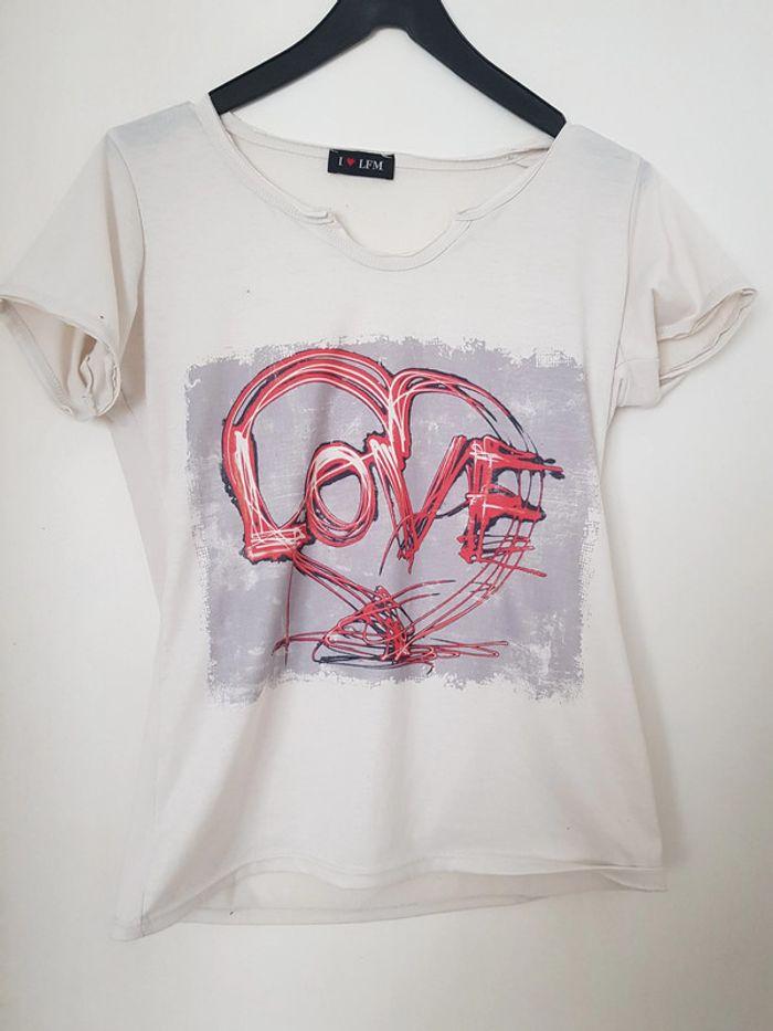 T shirt love - photo numéro 1