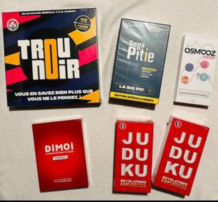 Lot de 6 jeux de sociétés pour adultes - photo numéro 1