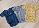 Lot de 3 bodies manches courtes