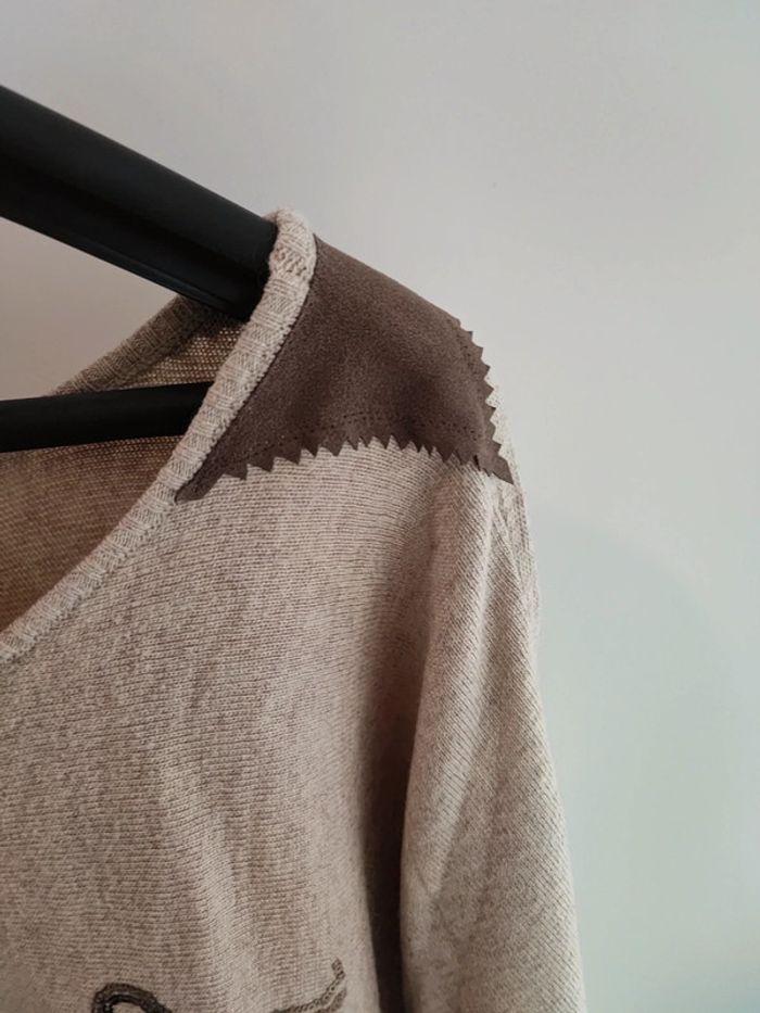 Pull beige - photo numéro 7