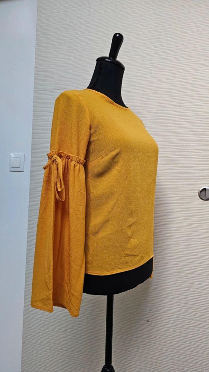 Blouse jaune moutarde Primark - photo numéro 4