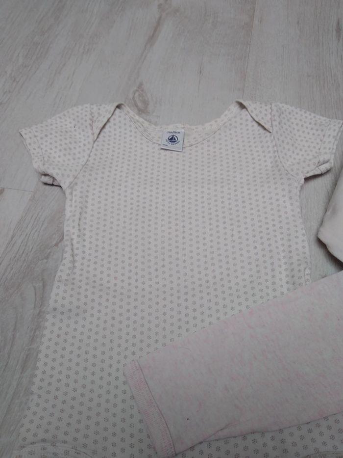 Lot 3 bodies petit bateau 24 mois - photo numéro 3