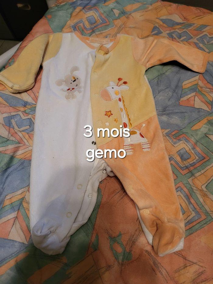 Lot 8 pyjamas babygros garçon 3 mois - photo numéro 10