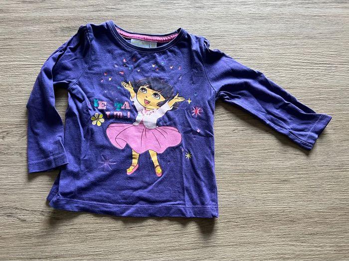 Lot 3 tee-shirts manches longues fille 3 ans - photo numéro 5