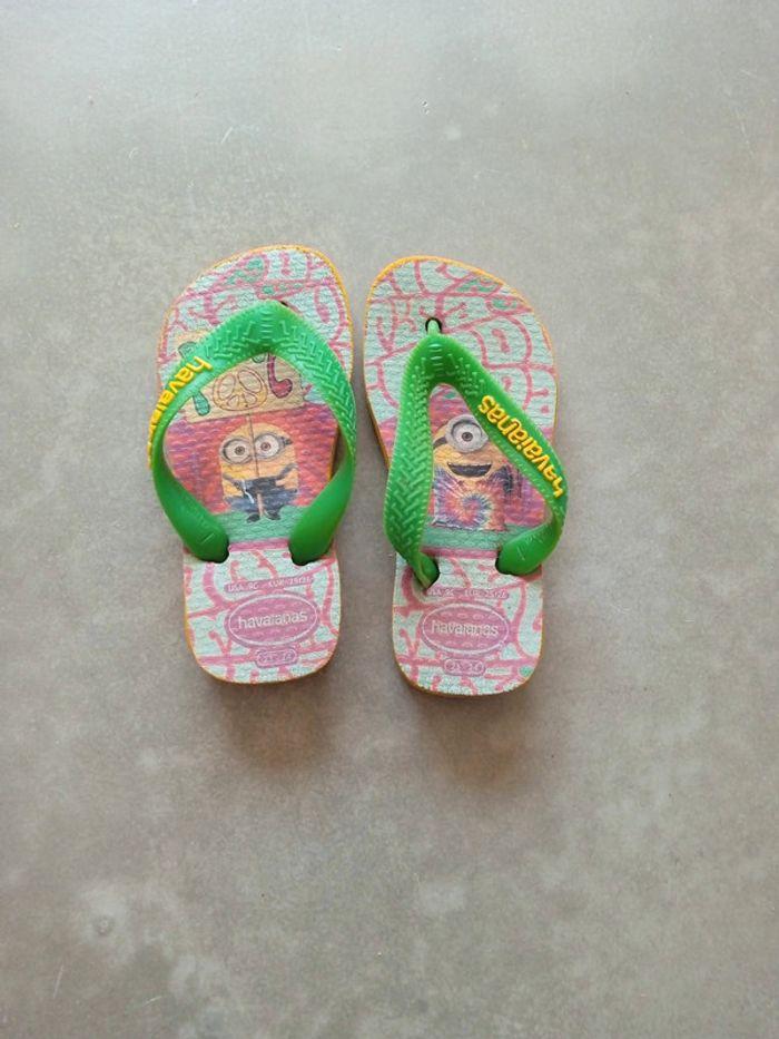 Claquettes havaianas enfant - photo numéro 1