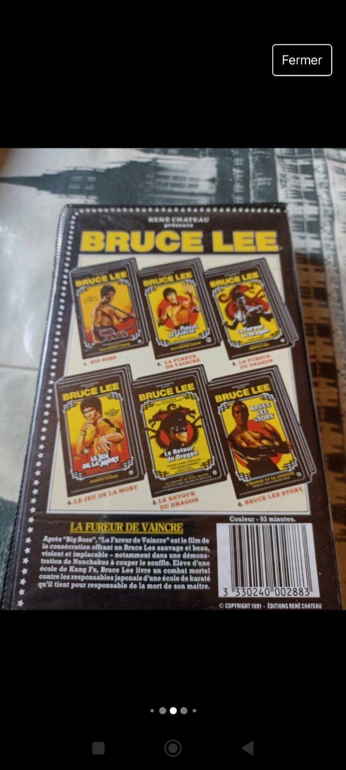 Cassette VHS Bruce Lee état correct les 2 - photo numéro 7