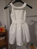 Robe 4 ans blanche okaïdi