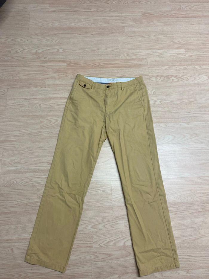 Pantalon chino dockers taille 34 L34 moutarde - photo numéro 2