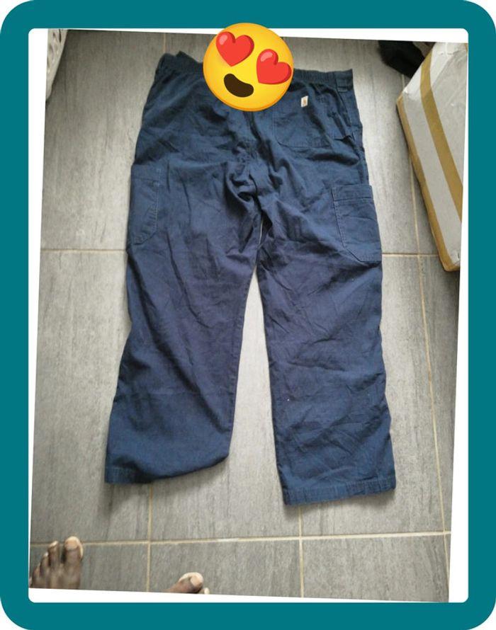 Pantalon carhartt bleu taille 50 - photo numéro 4