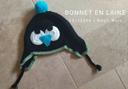 Bonnet chouette fait main neuf