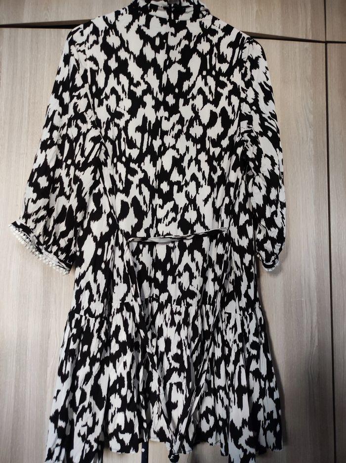 Robe imprimée animal noir & blanc 42 M&S - photo numéro 6