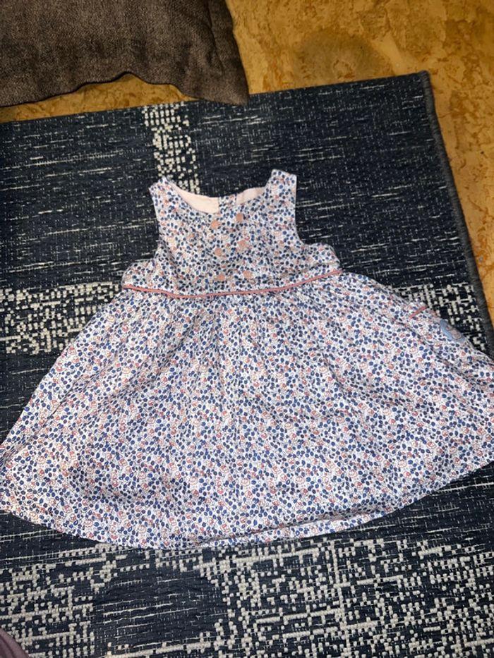 Robe à fleurs bébé 6m Sergent Major - photo numéro 1