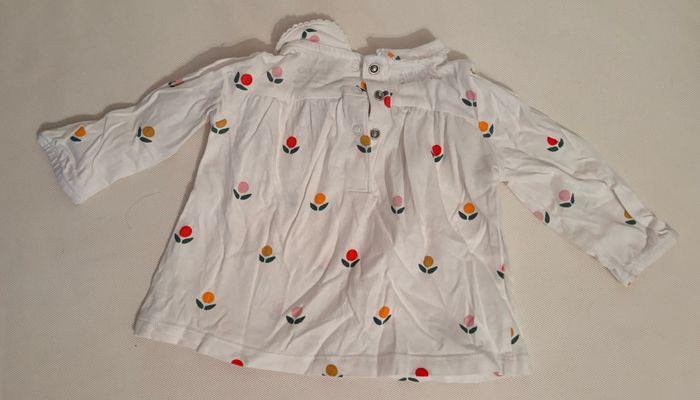 Lot de 2 blouses Bout’chou taille 6 mois - photo numéro 3