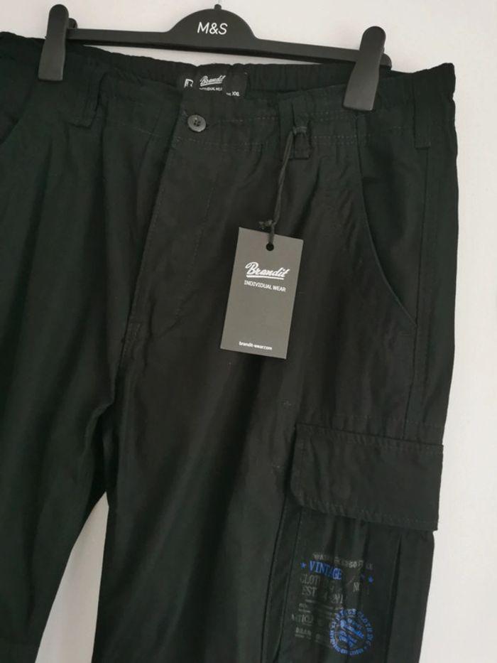 Pantalon cargo Pure Vintage Brandit Noir Taille XXL - photo numéro 2