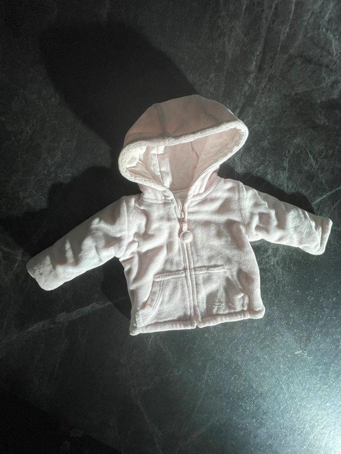 Veste chaude naissance fille rose Tex - photo numéro 1