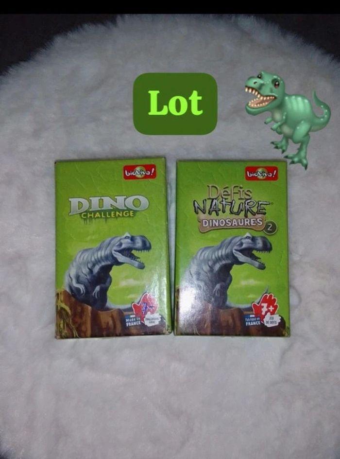 Lot carte dino - photo numéro 1