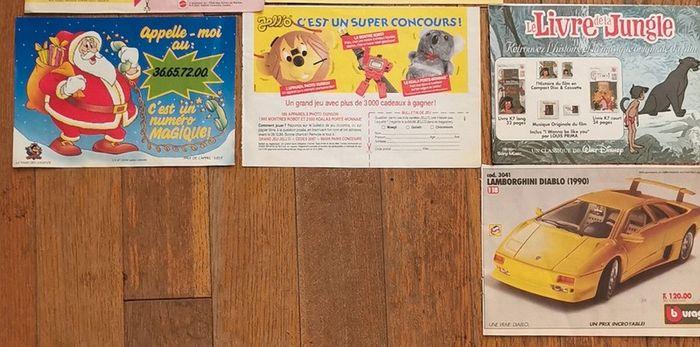 Lot 21 anciennes publicités jouets vintage - photo numéro 6