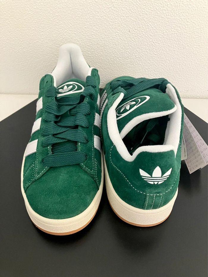 Adidas Originals Campus 00s Dark Green / Cloud White - photo numéro 3