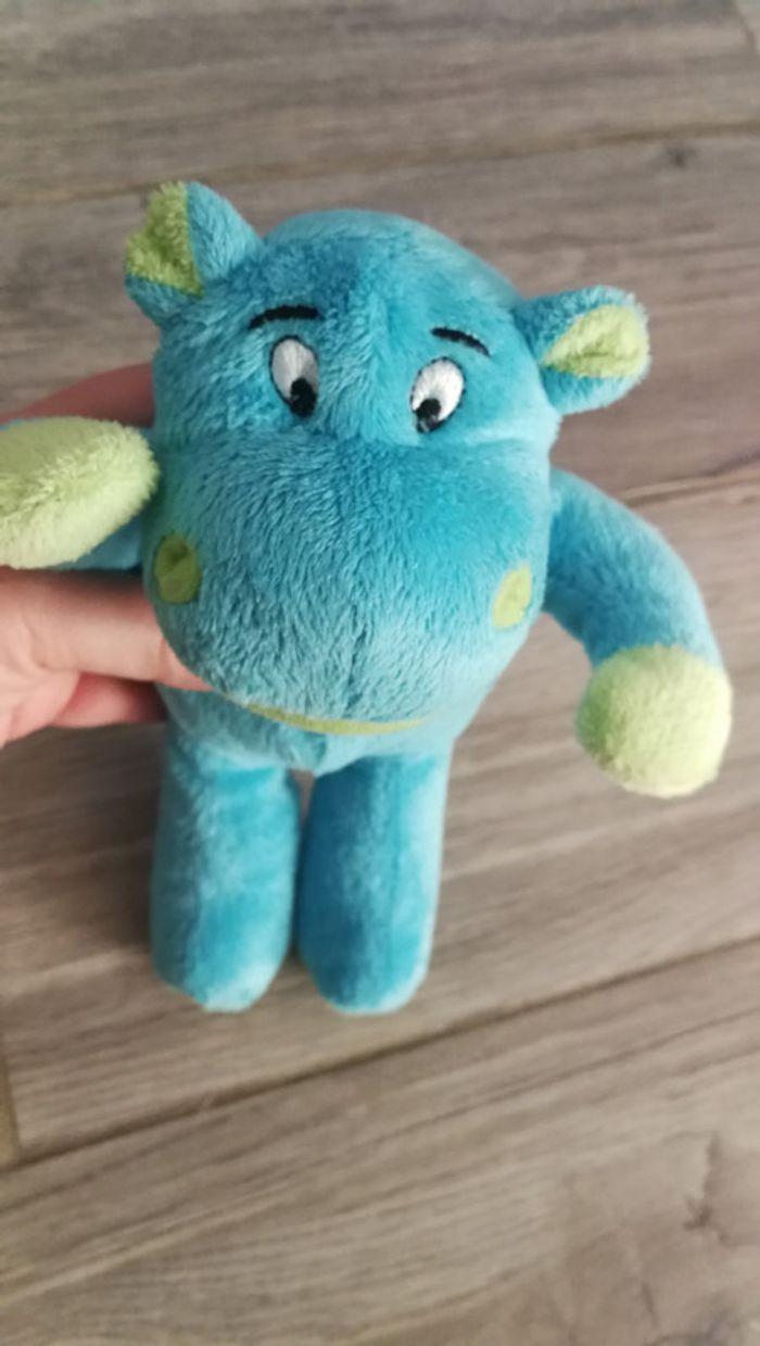 Peluche hippopotame bleu GTI - photo numéro 6