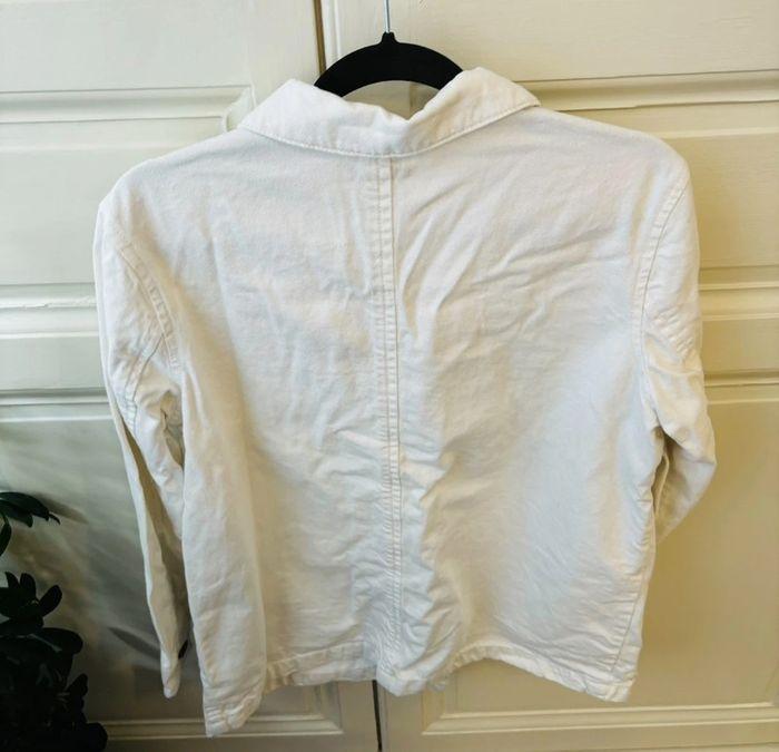 Veste en jean femme blanc 46 - photo numéro 4