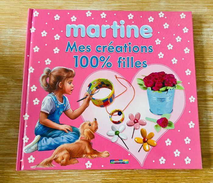 Livre Martine Mes créations 100% filles - photo numéro 1