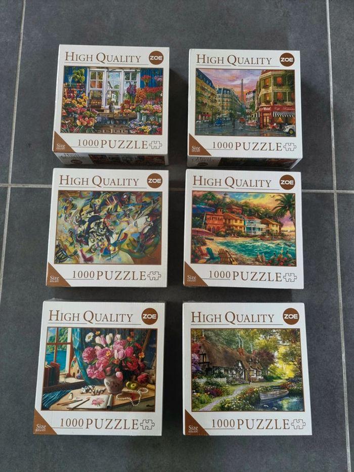 Lot de 6 puzzles Zoe neuf - photo numéro 1