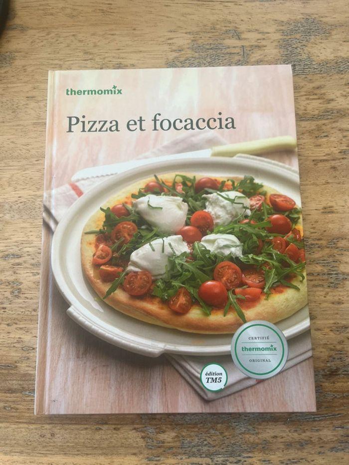 Livre thermomix : pizza et focaccia - photo numéro 1