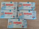 5 paquets de lingettes Huggies pure