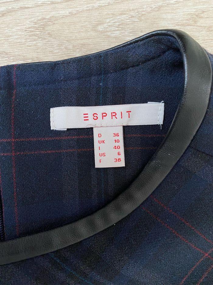 Robe Esprit motif écossais, style vintage - photo numéro 2