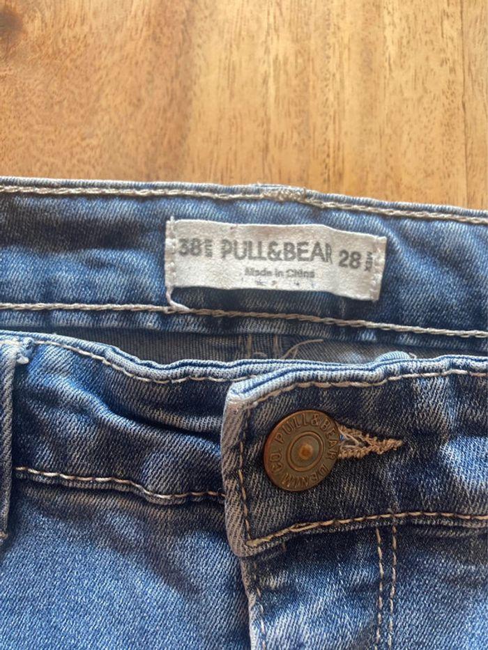 Jeans bleu clair Pull&bear - photo numéro 3