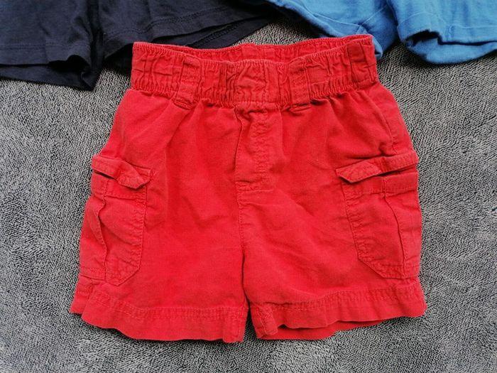 Lot 3 shorts, coton, léger, 18/24mois - photo numéro 4