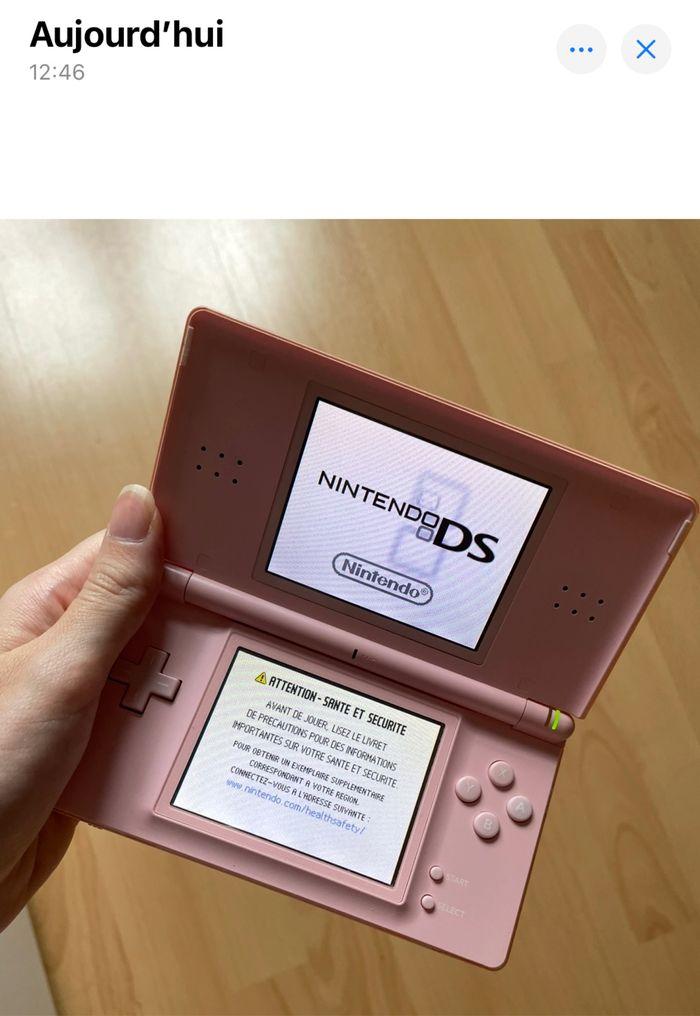 Nintendo ds lite rose clair - photo numéro 2