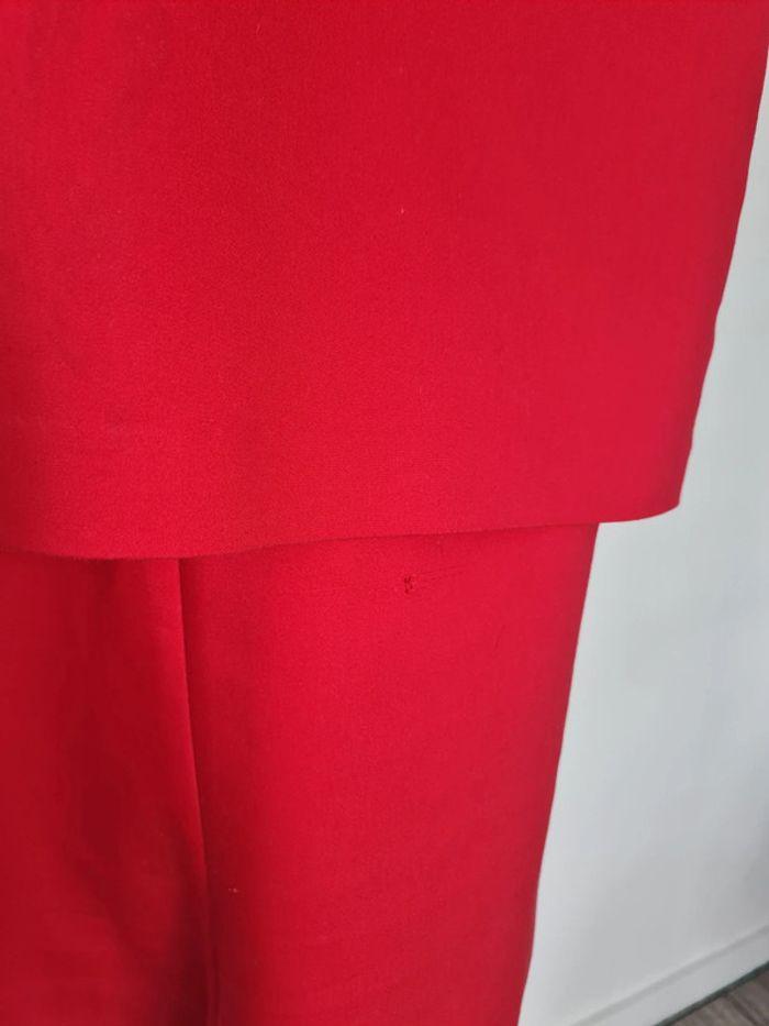 Combi short Femme Rouge Zara - photo numéro 6