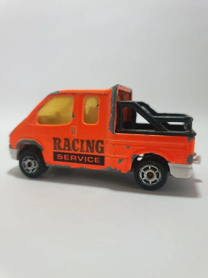 FORD Transit Racing Service Orange Majorette 243 - 1/60 🇫🇷 - photo numéro 10