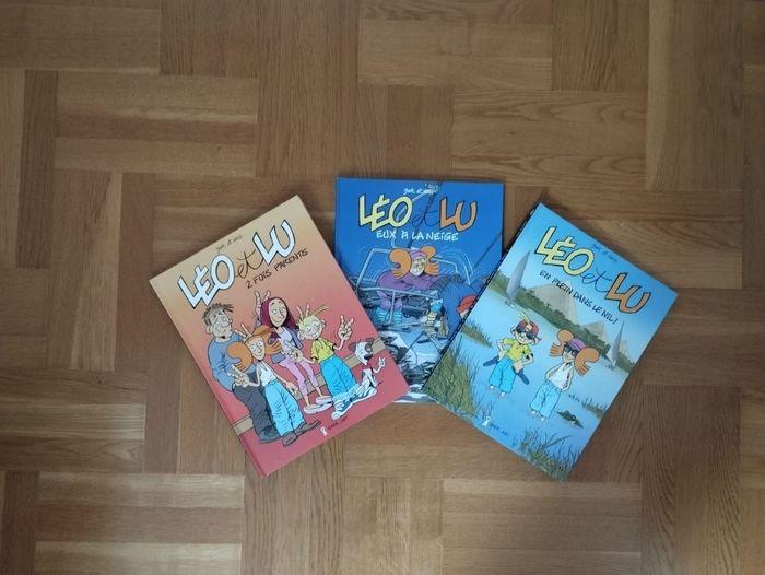 Lot de 3 bd Léo et Lu - photo numéro 1